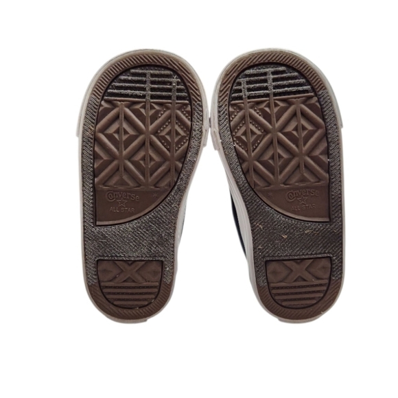 Converse Chuck‎ Taylor All Star Canvas Baby Low Top Sneakers Toddlers Shoes - Picture 10 of 12